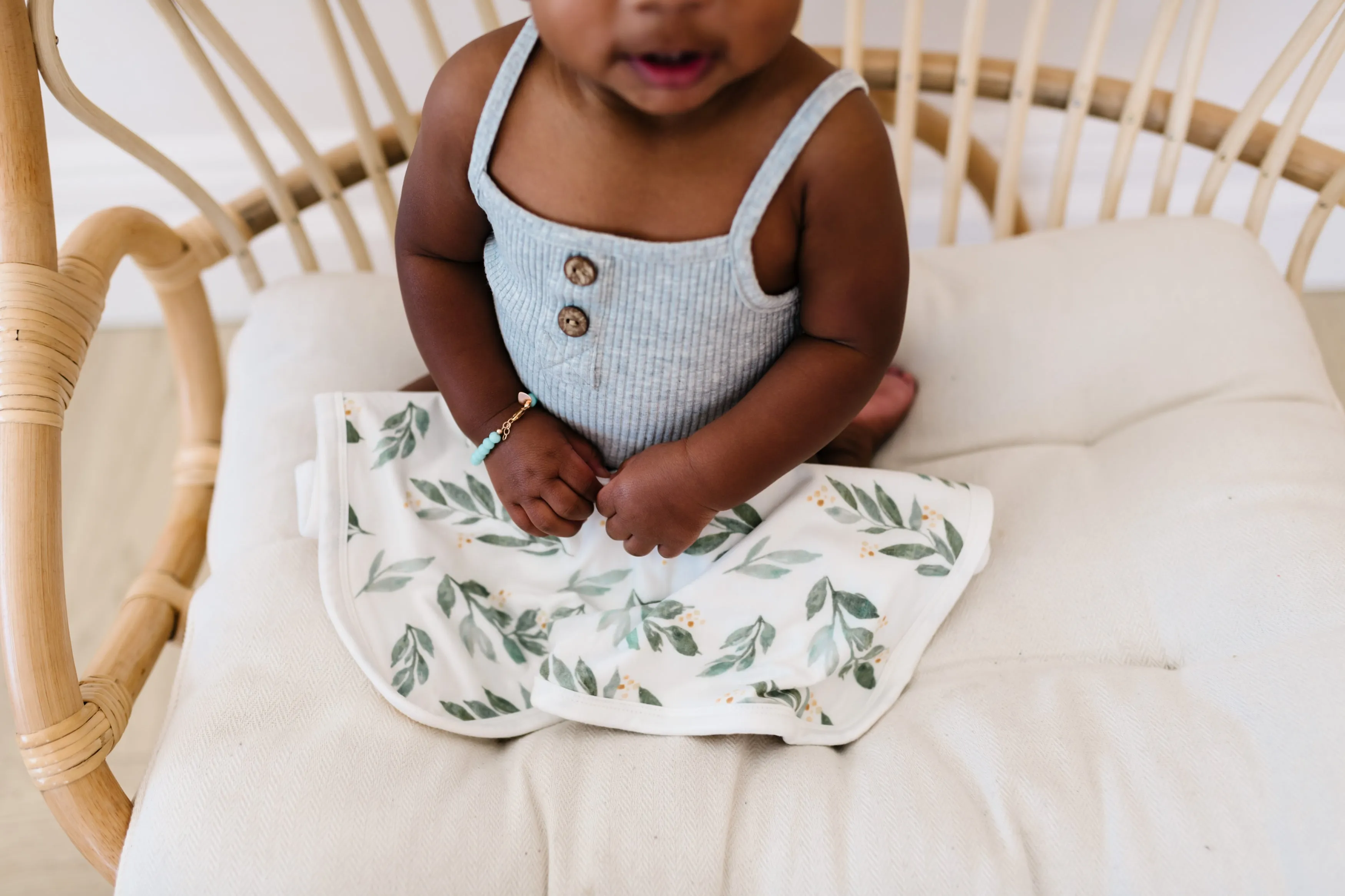 Three-Layer Security Blanket Set - Fern
