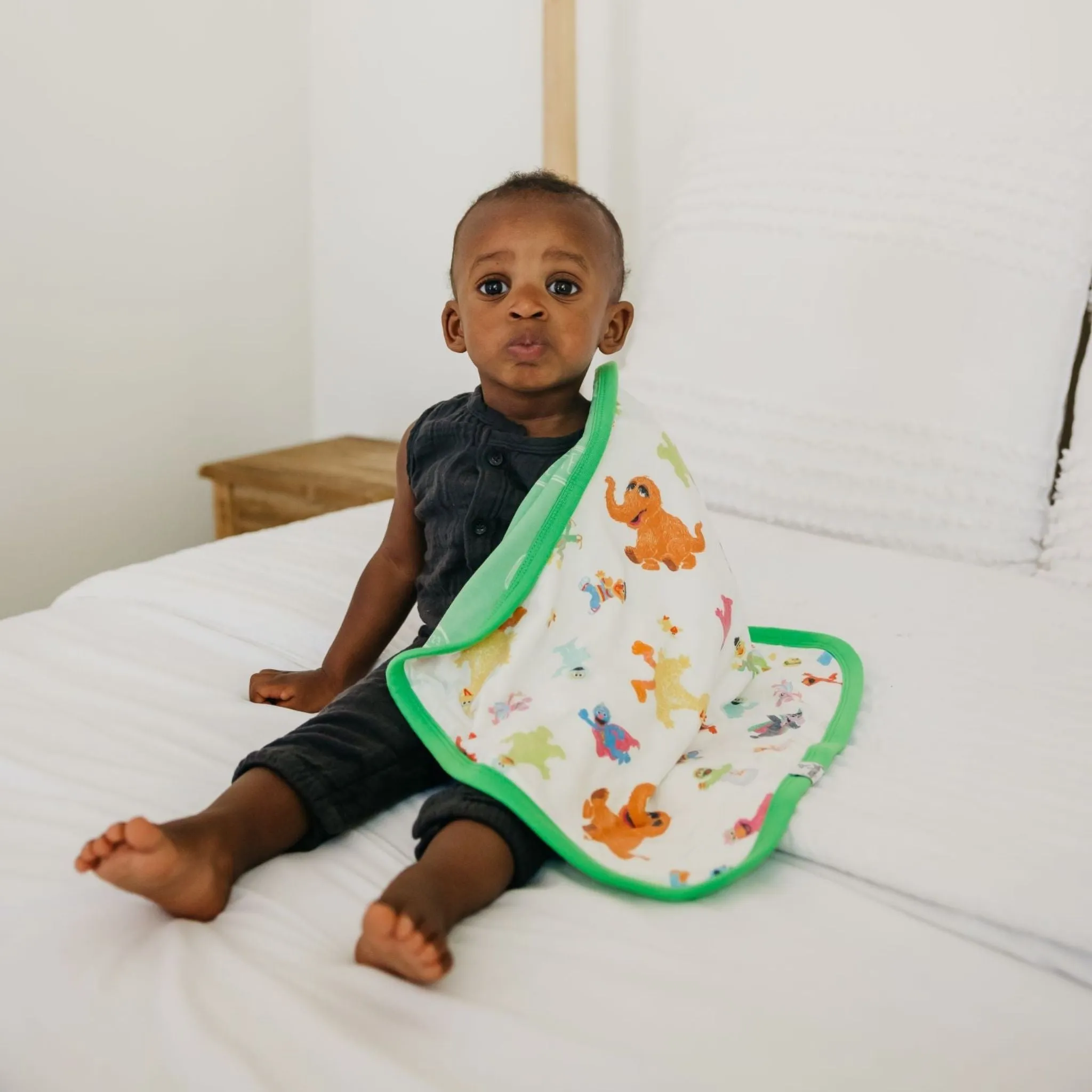 Three-Layer Security Blanket Set - Sesame Friends