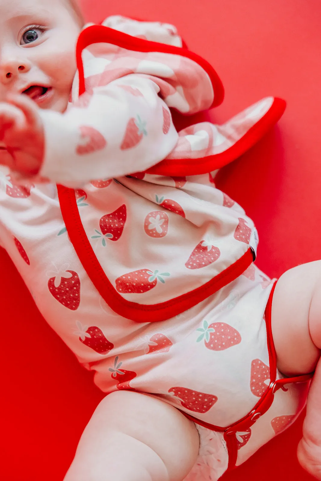 Three-Layer Security Blanket Set - Strawberry