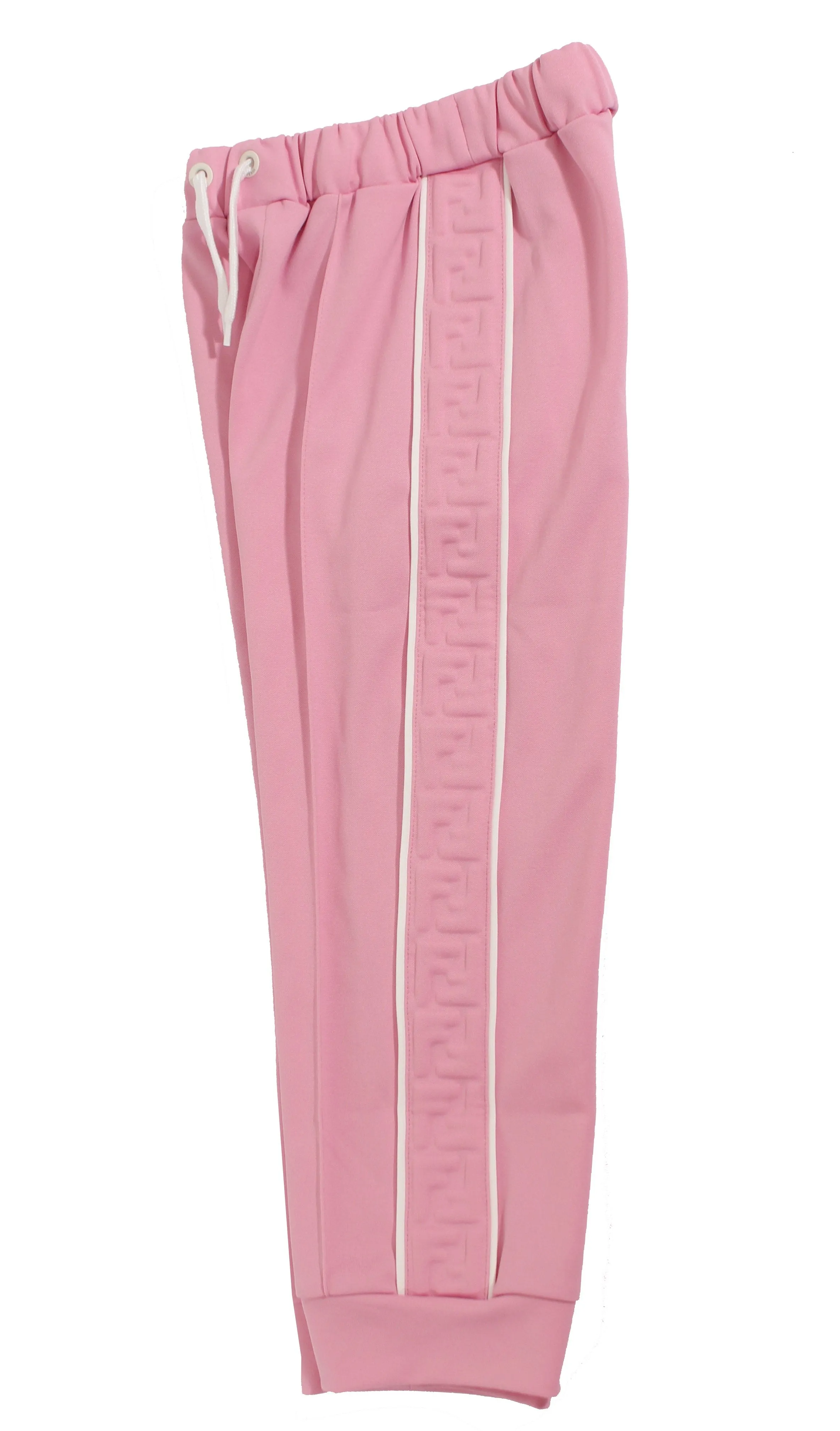 Track Pants With 3D FF - Pink