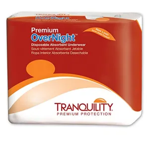 Tranquility Premium OverNight Pull-On Diapers Size Extra-Small Case/88 (4 bags of 22)
