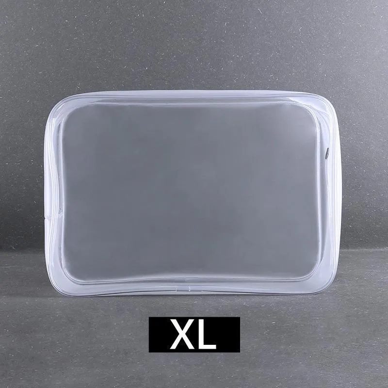 Transparent PVC Cosmetic Bag 4PCS