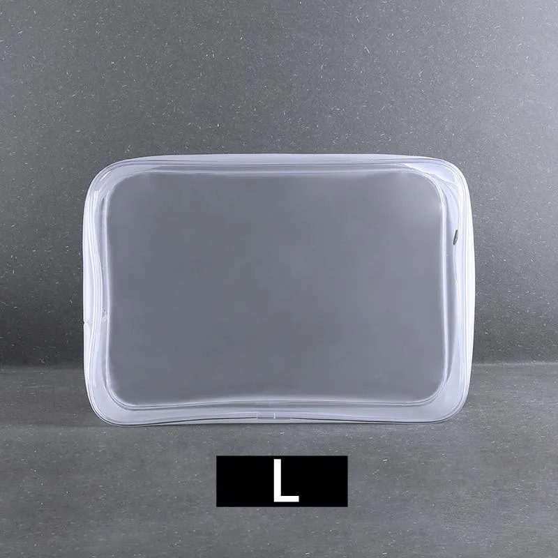 Transparent PVC Cosmetic Bag 4PCS