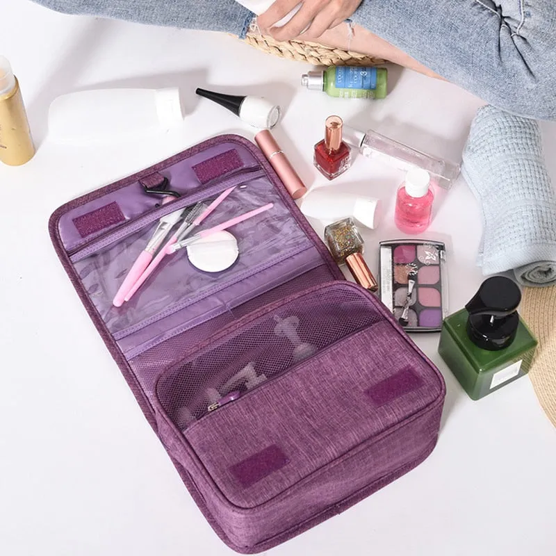 Travel Folding Hanging Cosmetic Bags