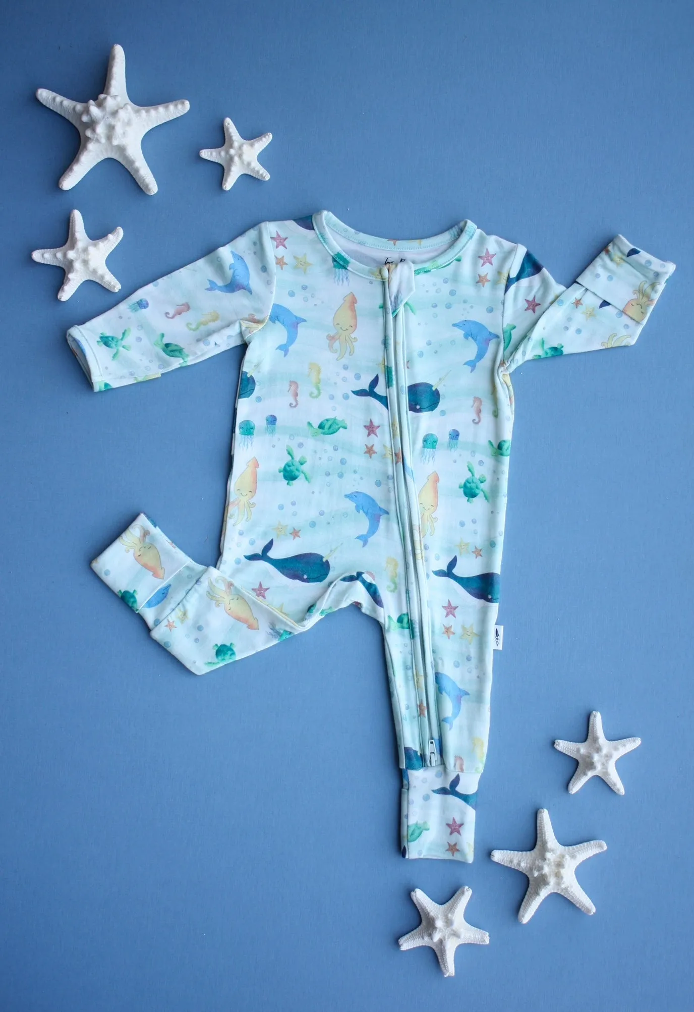 Two Peas Clothing Co Under the Sea Convertible Romper