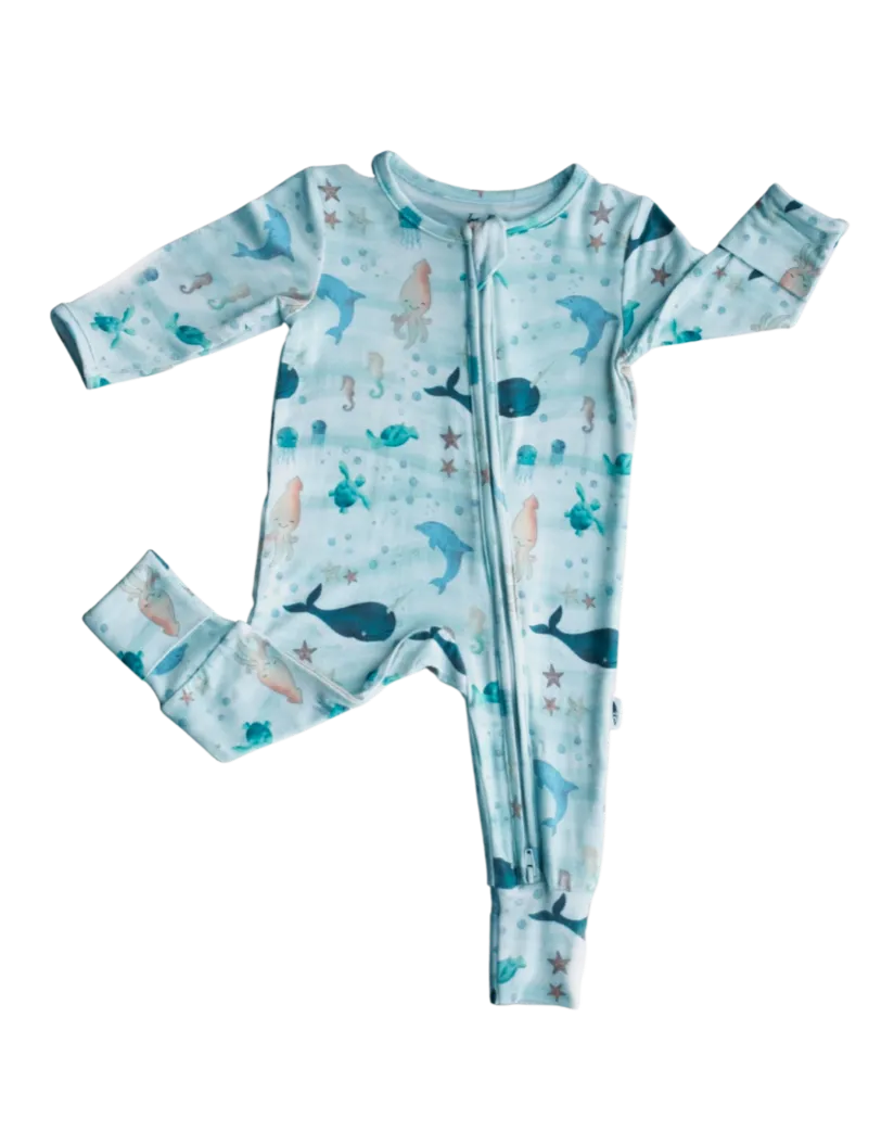 Two Peas Clothing Co Under the Sea Convertible Romper