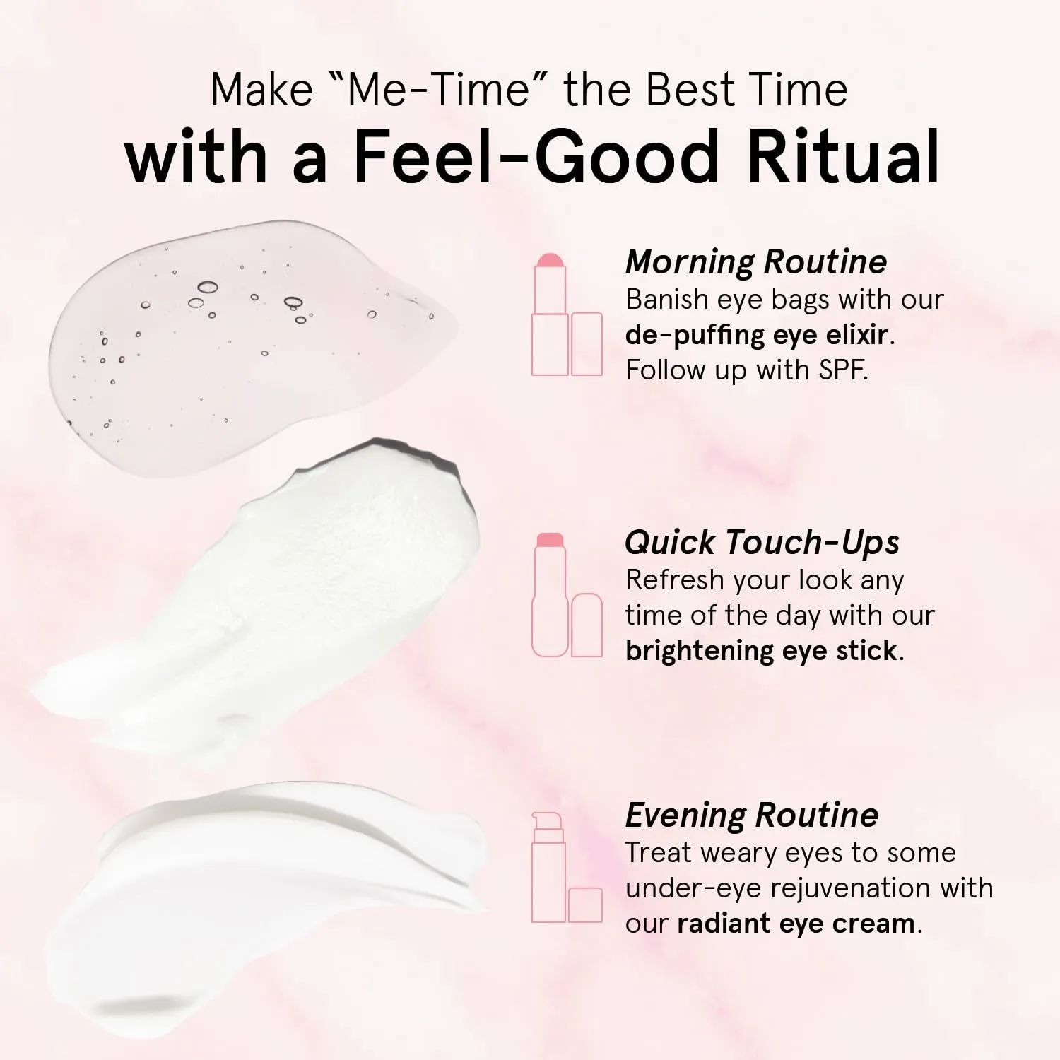 under Eye Brightener Roller - Retinol & Caffeine Eye Serum for Puffiness, Dark Circles, Fine Lines & Wrinkles - Hydrating & Smoothing - Vegan Cruelty-Free Skincare (15Ml / 0.51 Fl Oz)