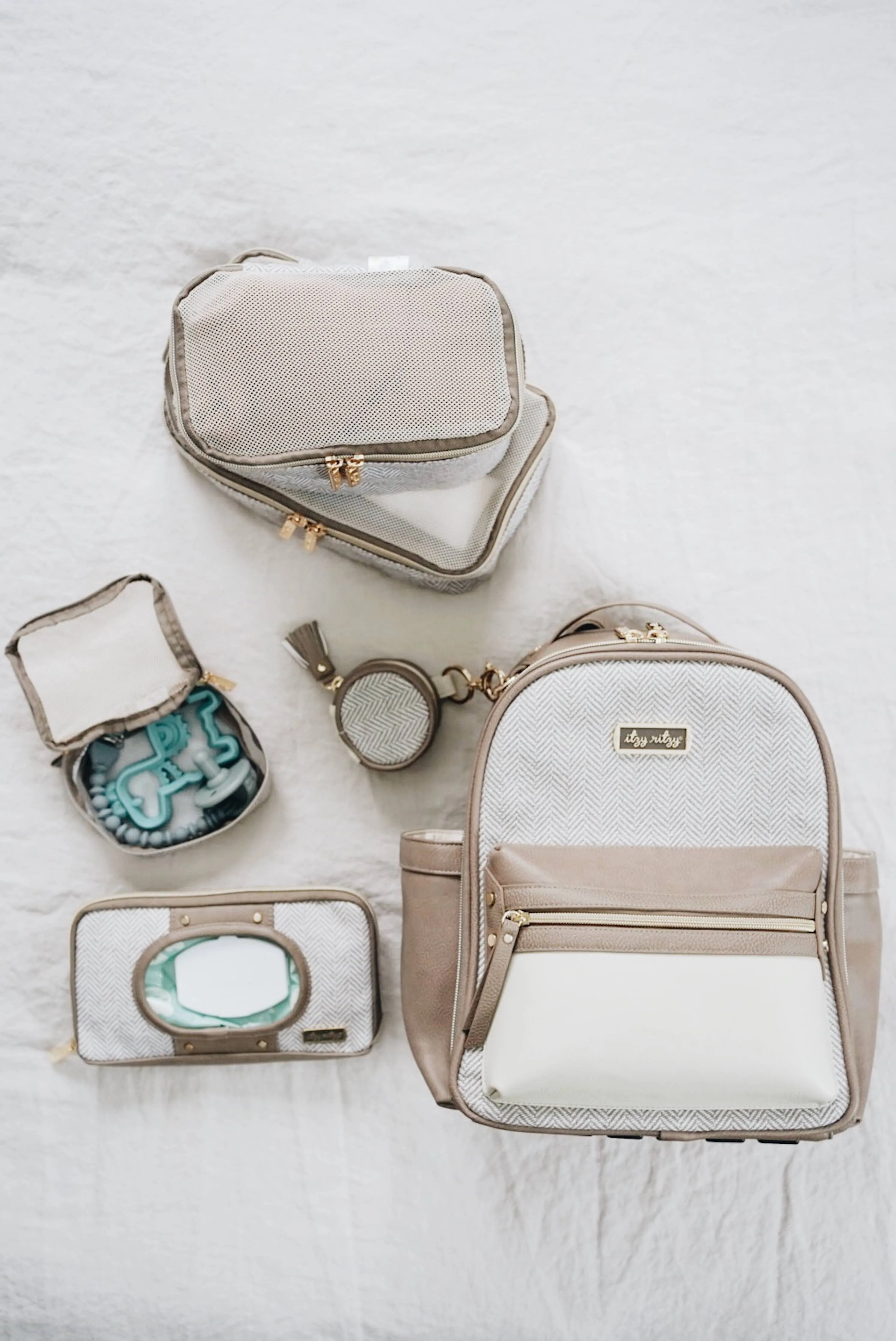 Vanilla Latte Travel Wipes Case