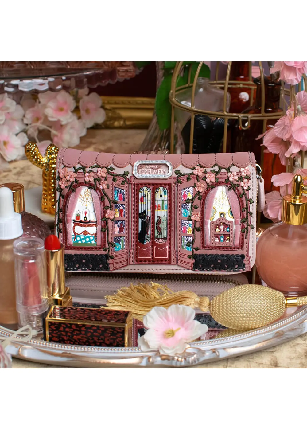 Vendula London Perfumery Medium Wallet Blush