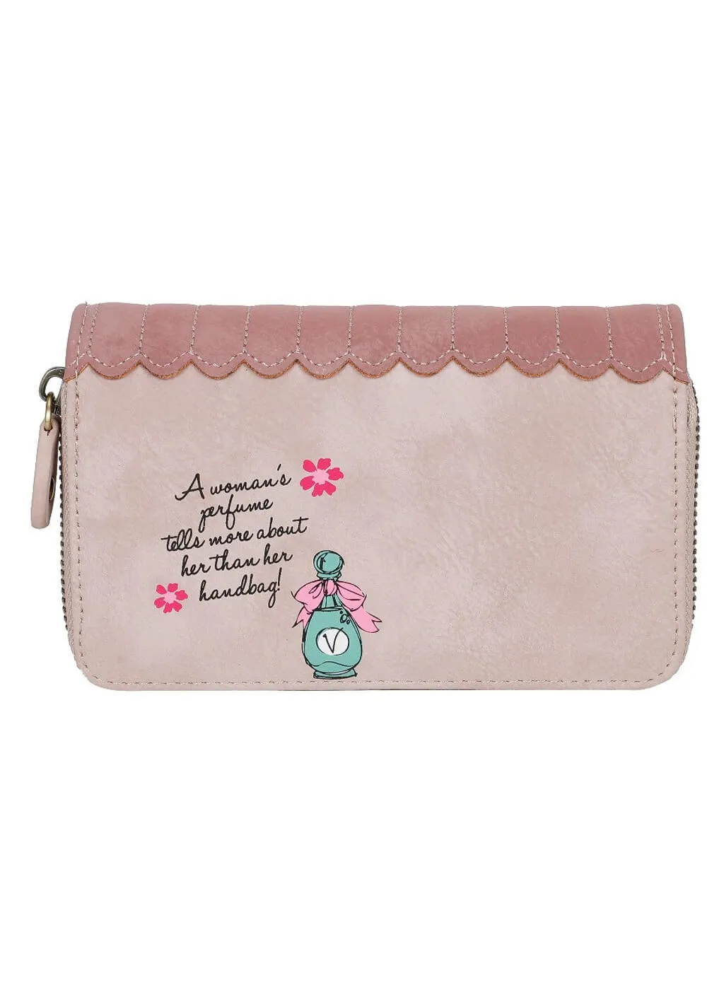 Vendula London Perfumery Medium Wallet Blush