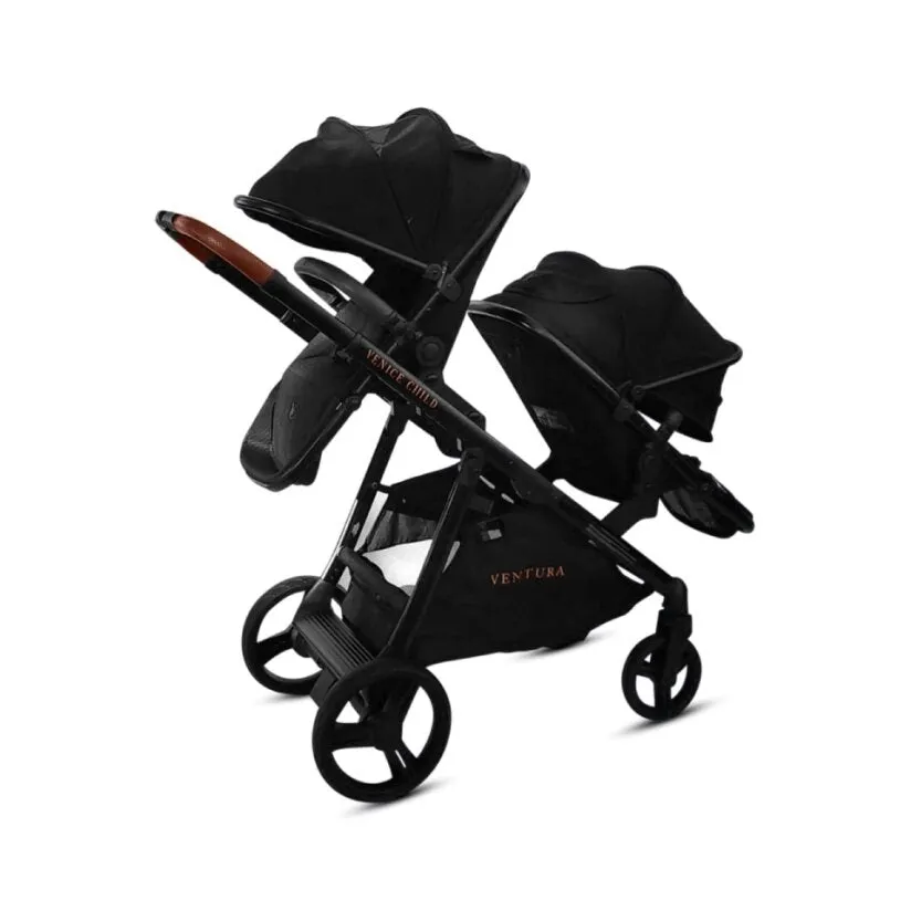 Venice Child Ventura Single to Double Sit-n-Stand Stroller & Toddler Seat- Package 3