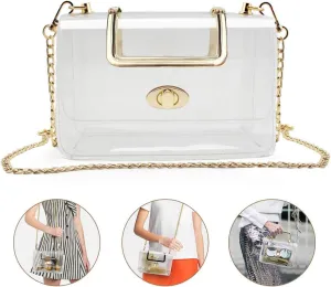 Versatile Clear Crossbody Purse