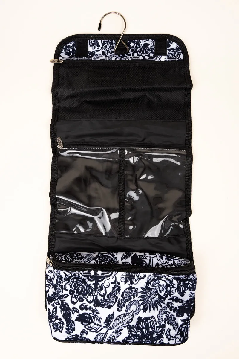 Victorian Garden Roll Up Cosmetic Bag