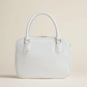 Voyager Toiletry Bag - White Crocodile