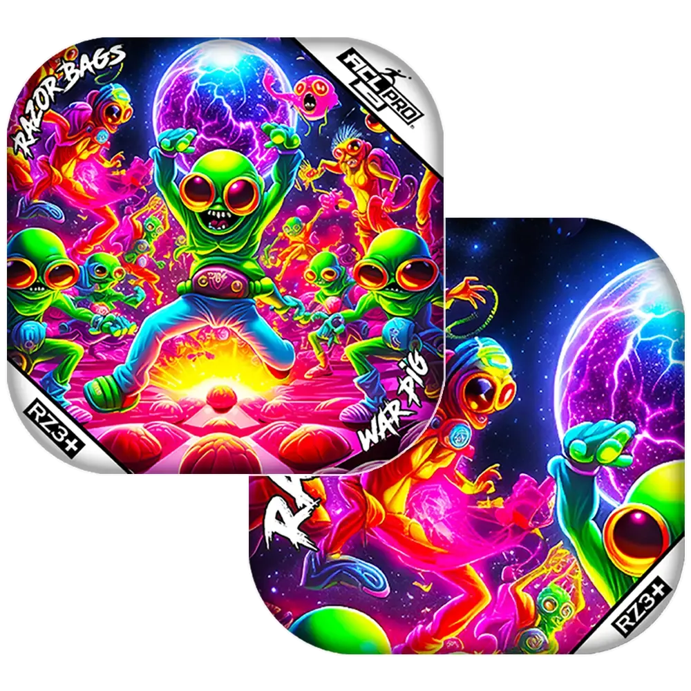 War Pig | Alien Dance Party | ACL PRO Razor Cornhole Bags
