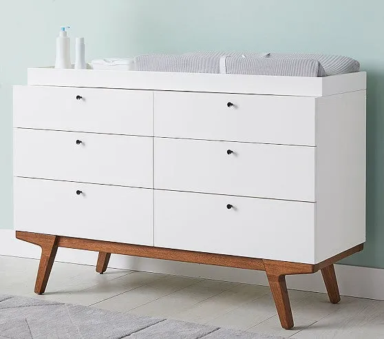 west elm x pbk Modern Extra-Wide Dresser & Topper Set