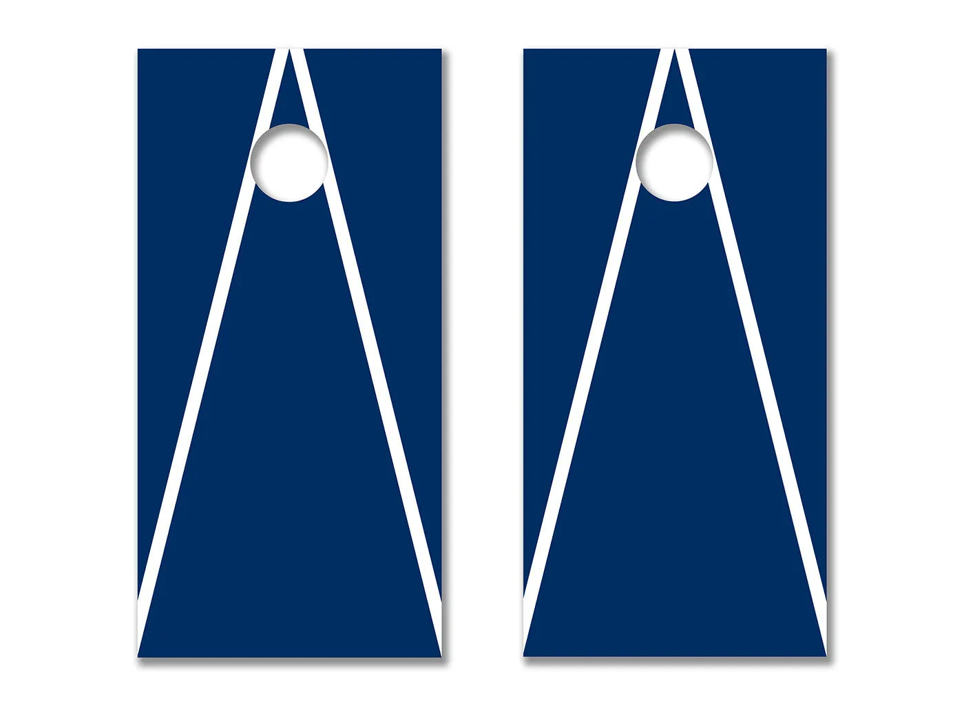 White and Navy