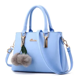Women Leather Handbags Medium Shoulder Bags Top-Handle Luxury