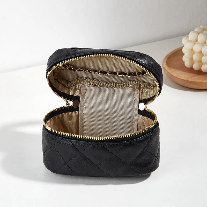 Women's Fashion Portable Mini Diamond Style Chain Crossbody Bags