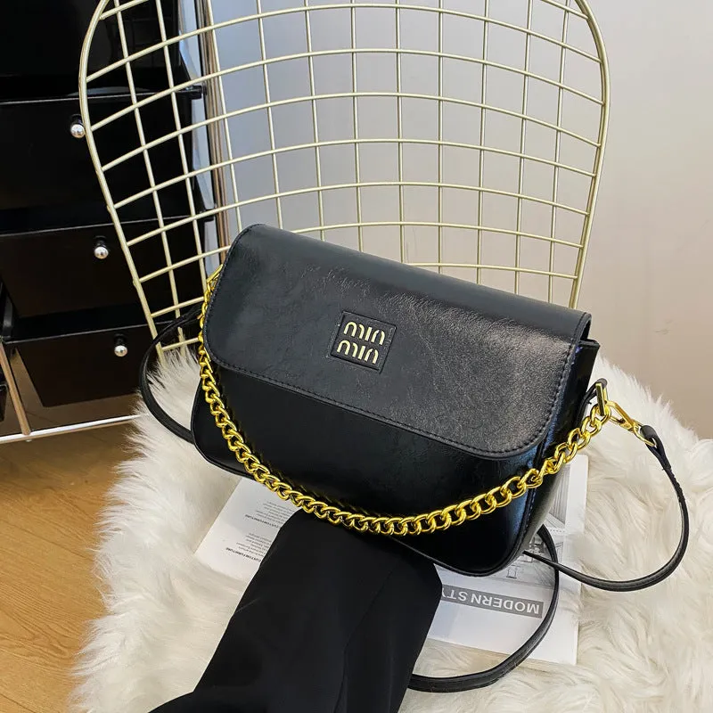 Women's Graceful Elegant Fashionable High-grade Chain Crossbody Bags