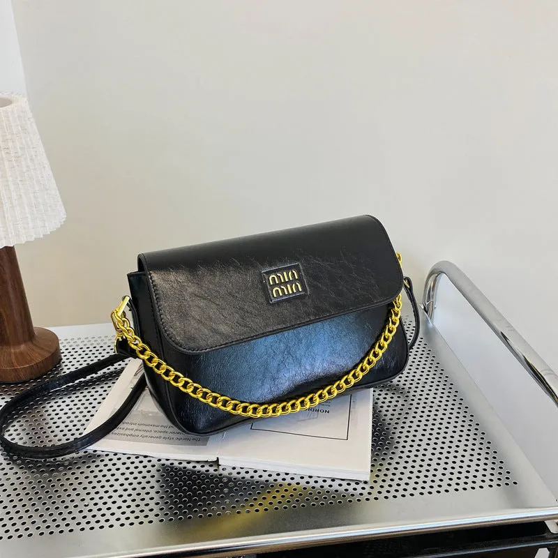 Women's Graceful Elegant Fashionable High-grade Chain Crossbody Bags