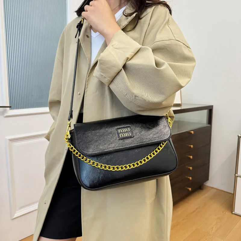 Women's Graceful Elegant Fashionable High-grade Chain Crossbody Bags