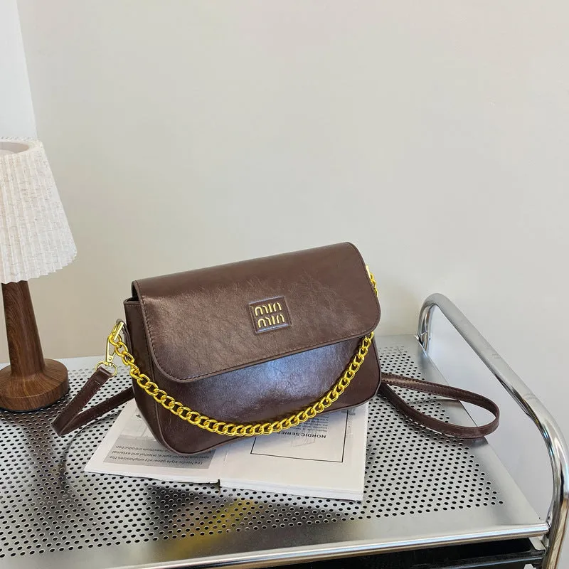 Women's Graceful Elegant Fashionable High-grade Chain Crossbody Bags