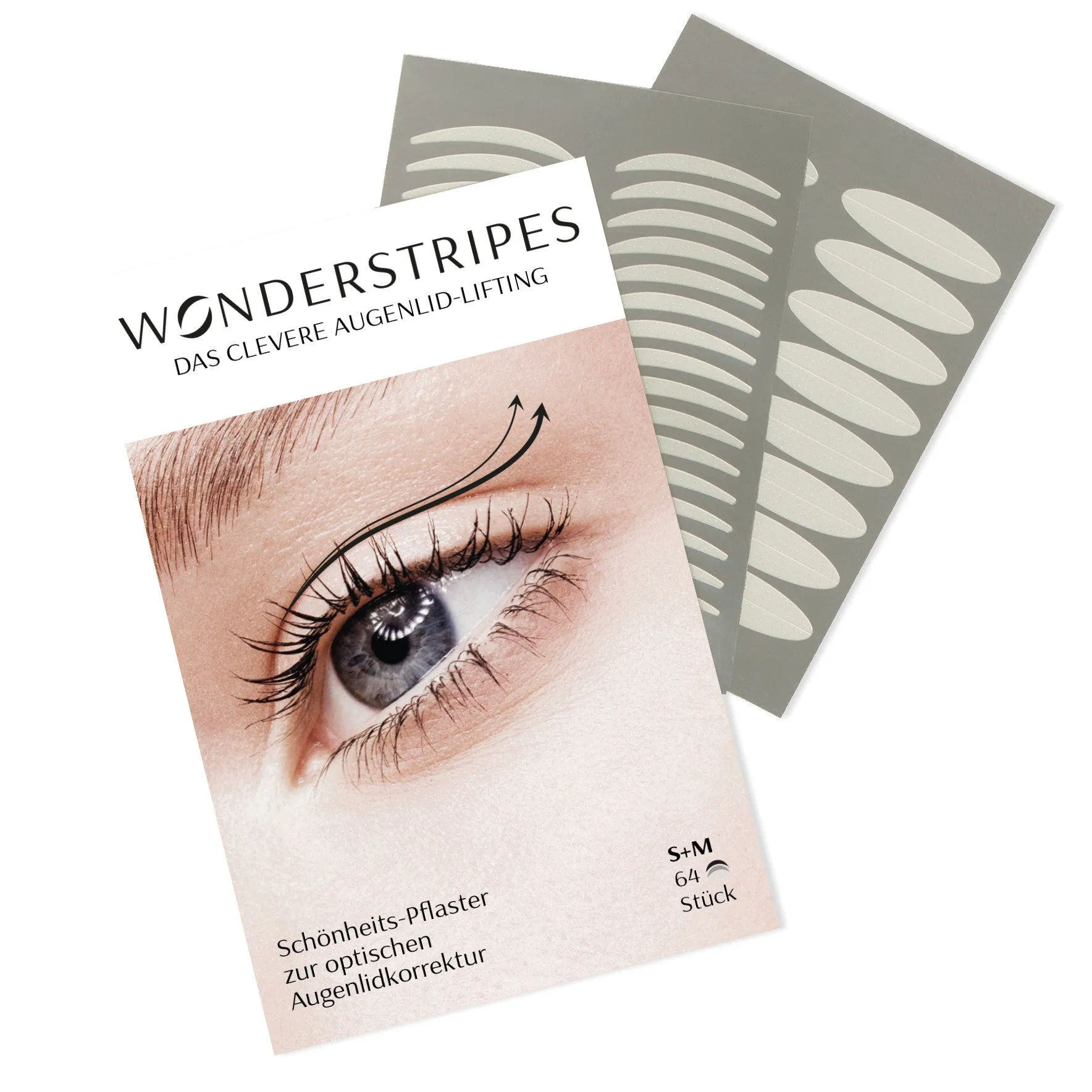 WONDERSTRIPES Kombipackung (S M) 2 x 32 Stück