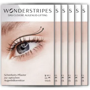 WONDERSTRIPES Vorteilspackung (S) 6 x 64 Stück