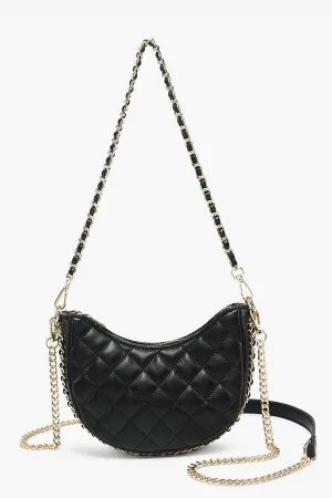 Xena Quilted Crossbody Purse