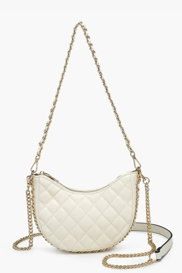 Xena Quilted Crossbody Purse