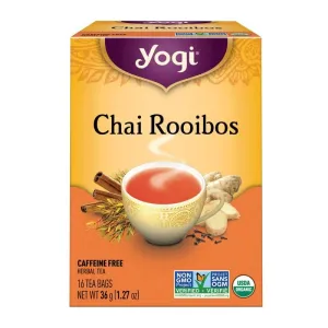 Yogi Chai Rooibos Tea 16 Tea Bags