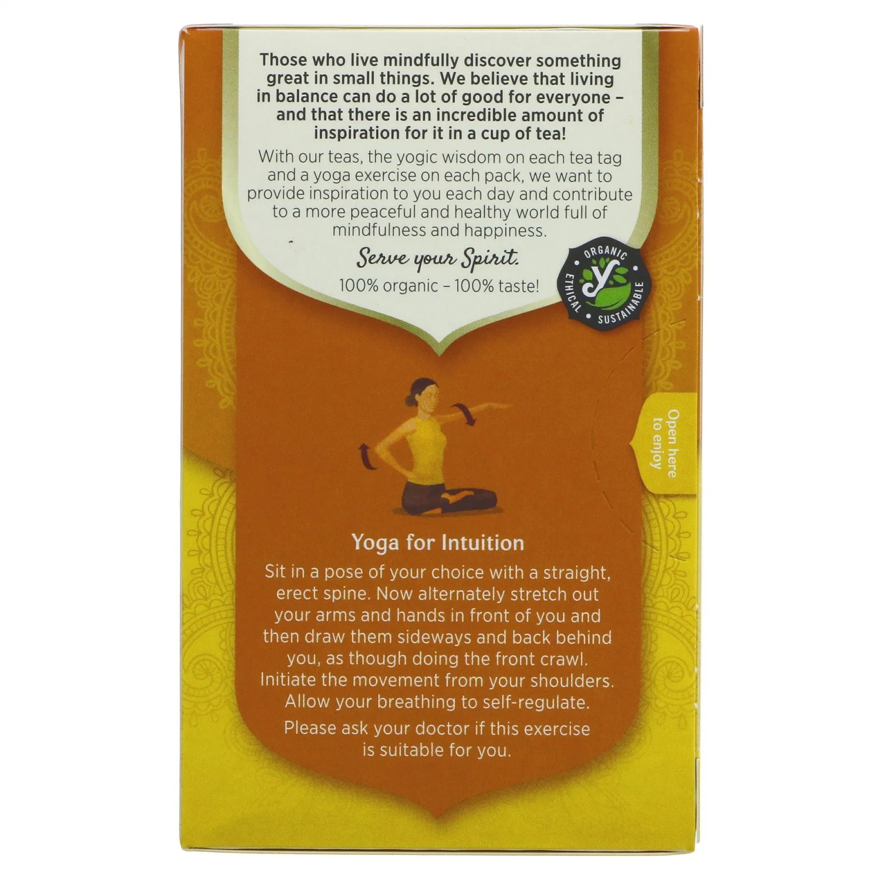 Yogi Tea | Turmeric Chai - Turmeric, Cinnamon, Ginger | 17 bags