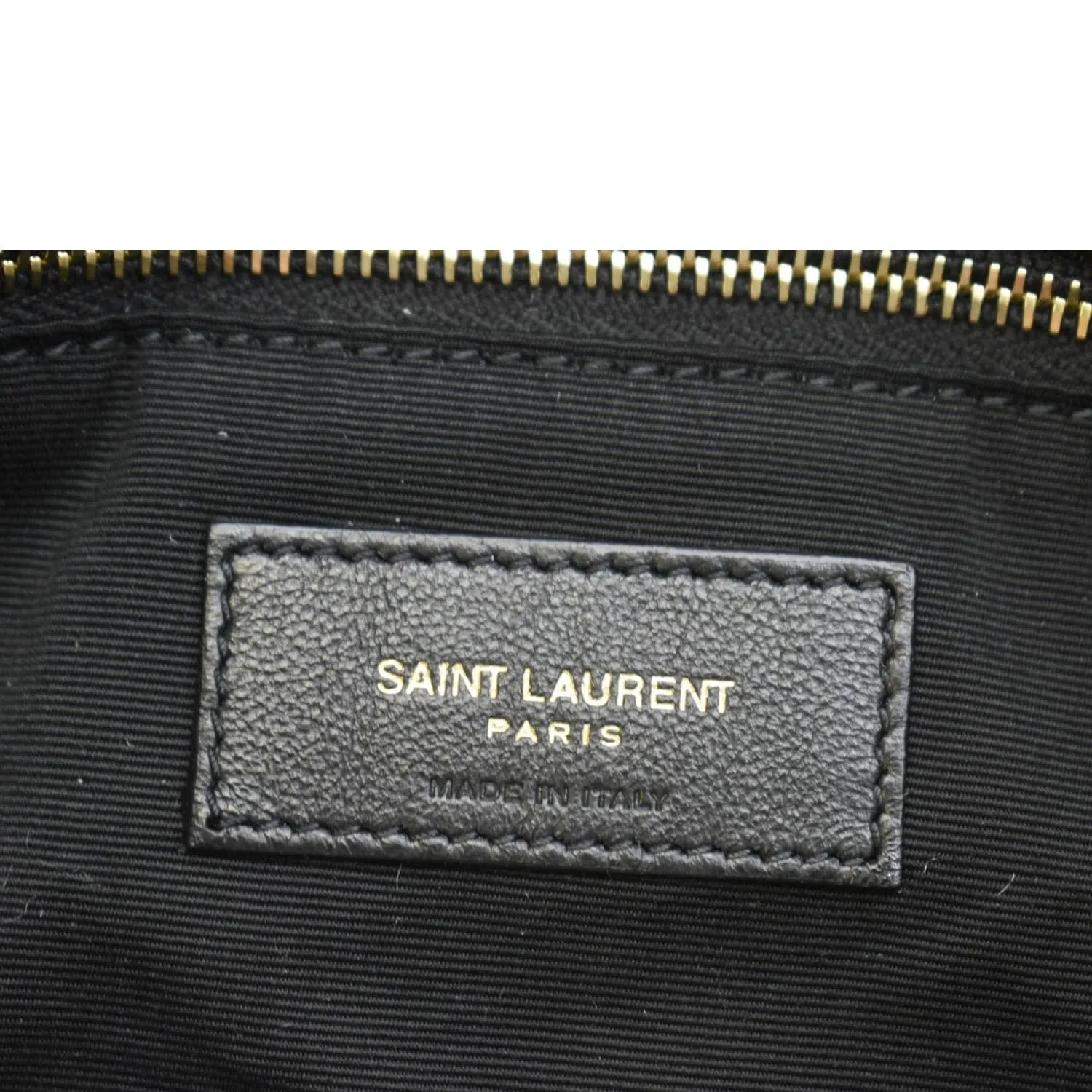 YVES SAINT LAURENT Loulou Puffer Small Quilted Lambskin Leather Chain Crossbody Bag Olive