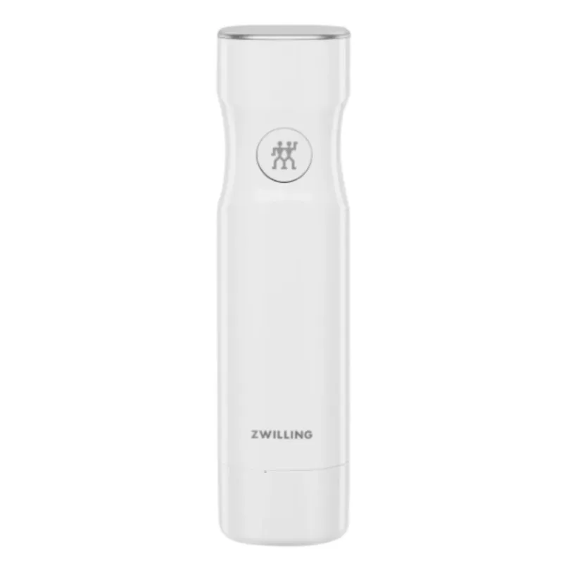 Zwilling Fresh & Save Vacuum Pump With Charging Cap White